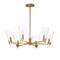 Maxim Lighting Armory 6-Light Chandelier, Natural Aged Brass 32356CLNAB - alternate 1